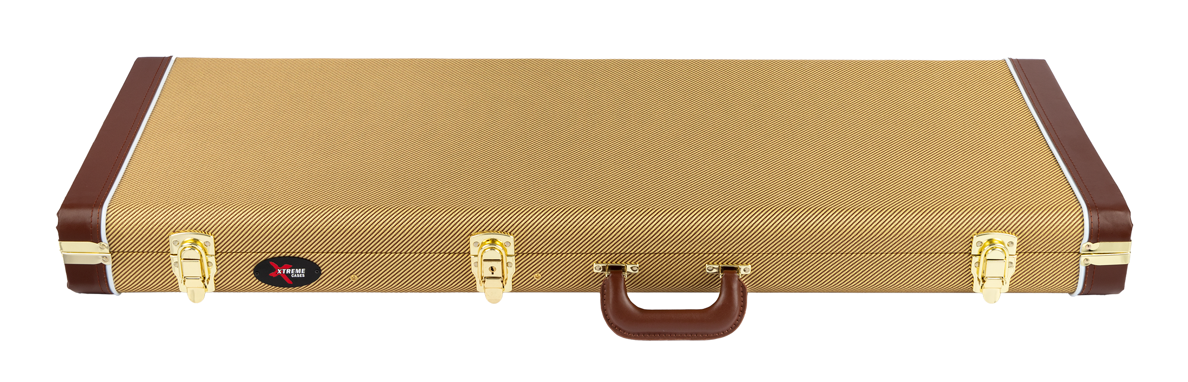 Xtreme | XC610Y | Strat®/Tele® Vintage Rectangular Guitar Case. Xtreme | XC610Y | Strat®/Tele® Vintage Rectangular Guitar Case.